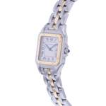 Montre d'occasion CARTIER Panthère Medium femme quartz bracelet or jaune 750/000 et acier - vue D2