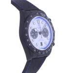 Montre d'occasion TUDOR Black Bay Chrono Carbon homme mouvement automatique certifié (cosc) bracelet caoutchouc - vue 2