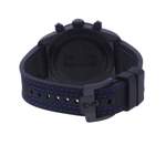 Montre d'occasion TUDOR Black Bay Chrono Carbon homme mouvement automatique certifié (cosc) bracelet caoutchouc - vue 3