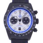 Montre d'occasion TUDOR Black Bay Chrono Carbon homme mouvement automatique certifié (cosc) bracelet caoutchouc - vue D1