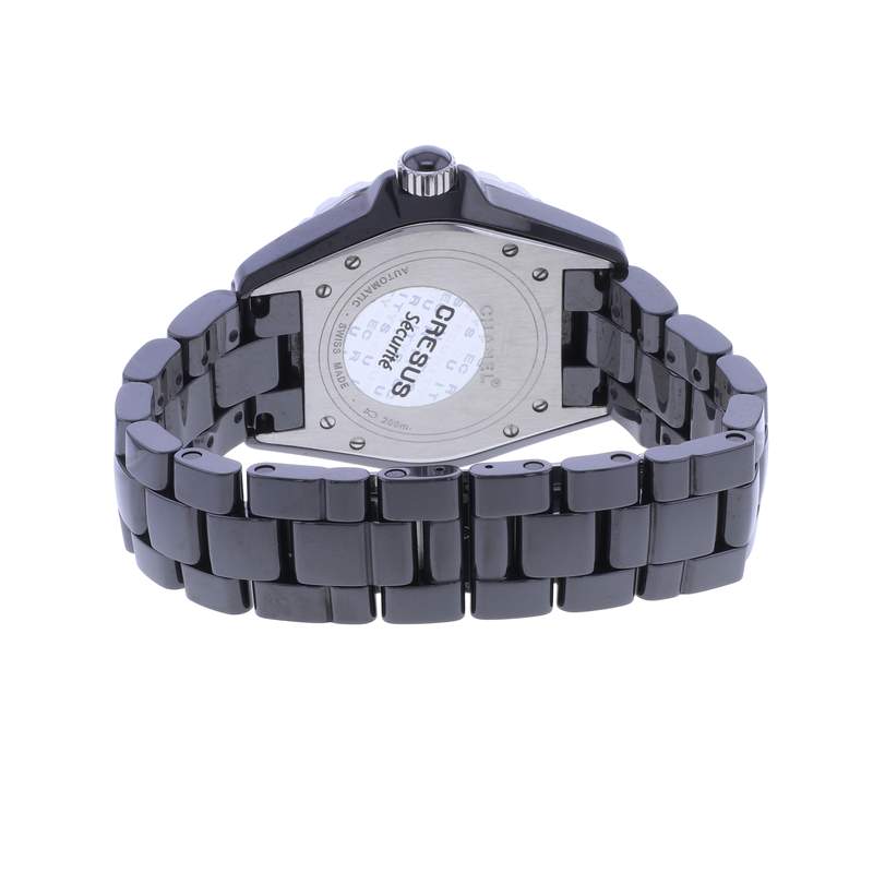 Montre d'occasion CHANEL J12 38 mm femme automatique bracelet céramique - vue 3