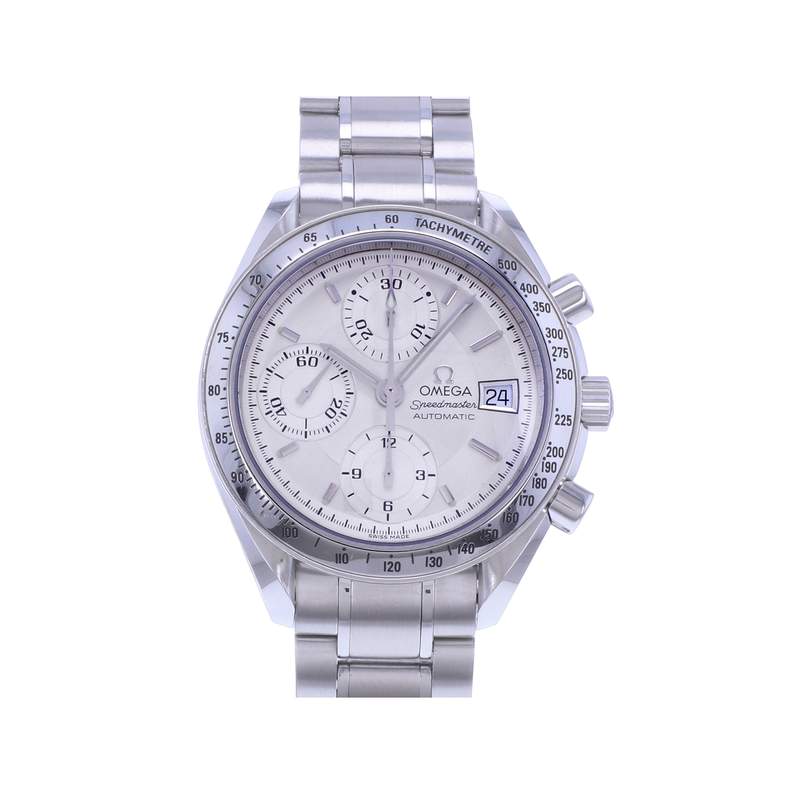 Montre d'occasion OMEGA Speedmaster Date homme automatique bracelet acier - vue 1