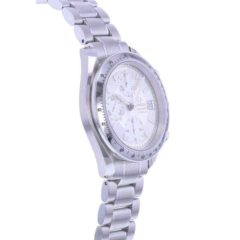 Montre d'occasion OMEGA Speedmaster Date homme automatique bracelet acier - vue 2