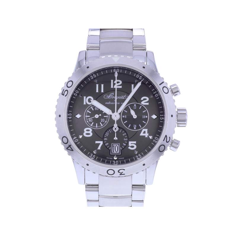 Montre d'occasion BREGUET Type XXI Flyback homme automatique bracelet acier - vue 1