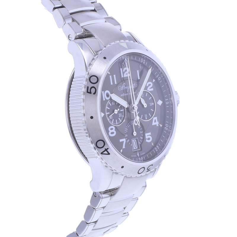 Montre d'occasion BREGUET Type XXI Flyback homme automatique bracelet acier - vue 2