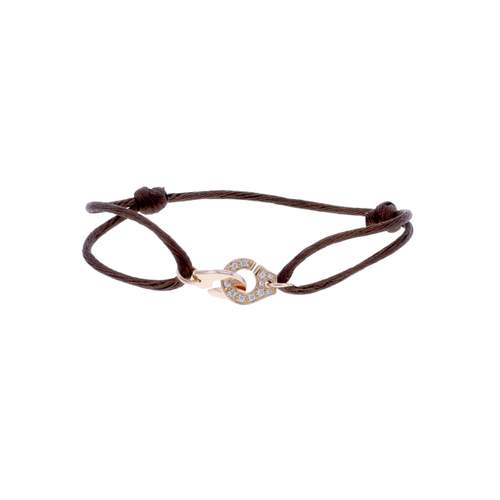 Bracelet d'occasion DINH VAN Menottes R8 femme or rose 750/1000