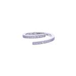 Bague d'occasion DINH VAN Spirale PM femme or blanc 750/1000 - vue 2