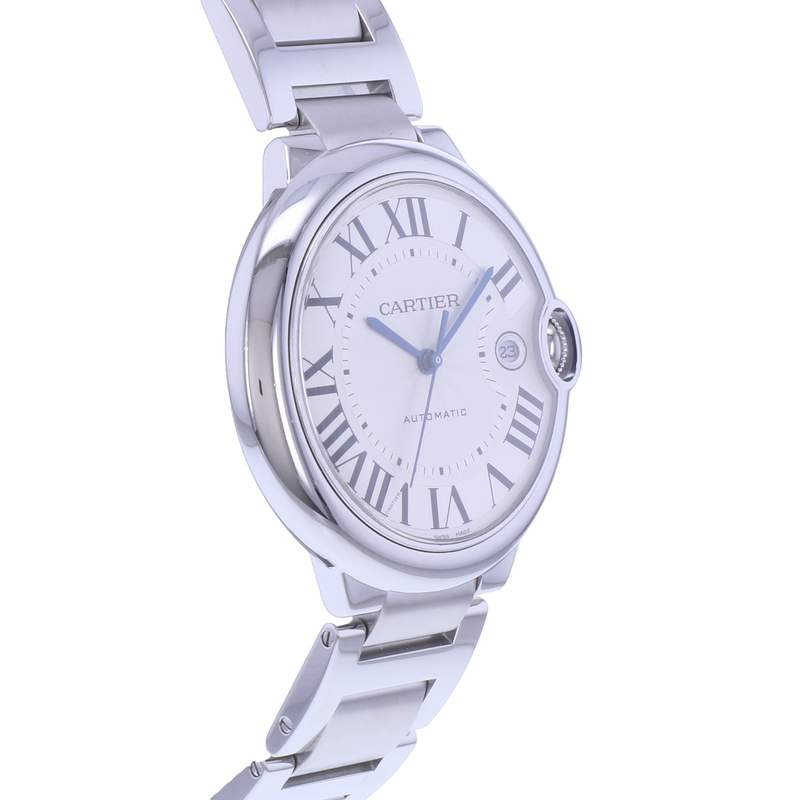Montre d'occasion CARTIER Ballon Bleu Grand Modèle homme automatique bracelet acier - vue 2