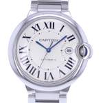 Montre d'occasion CARTIER Ballon Bleu Grand Modèle homme automatique bracelet acier - vue D1