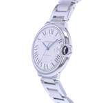 Montre d'occasion CARTIER Ballon Bleu Grand Modèle homme automatique bracelet acier - vue D2