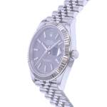 Montre d'occasion ROLEX DateJust 41 homme mouvement automatique certifié (cosc) bracelet acier - vue D2