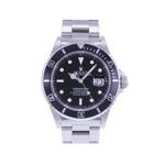 Montre d'occasion ROLEX Submariner Date homme mouvement automatique certifié (cosc) bracelet acier - vue 1