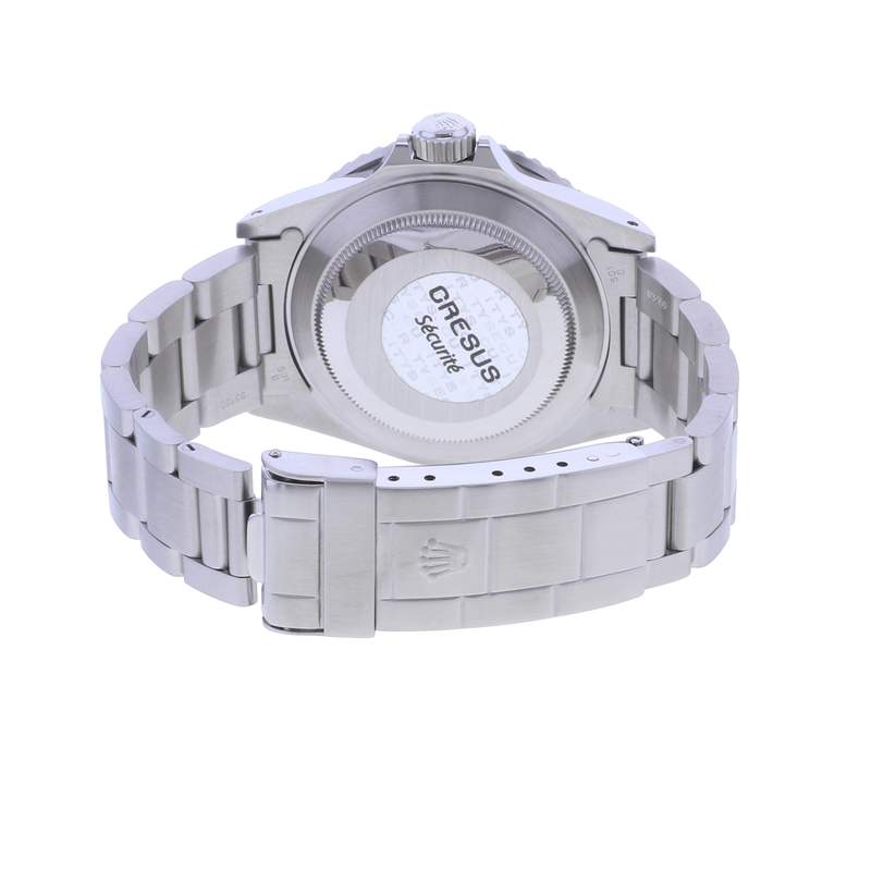 Montre d'occasion ROLEX Submariner Date homme mouvement automatique certifié (cosc) bracelet acier - vue 3