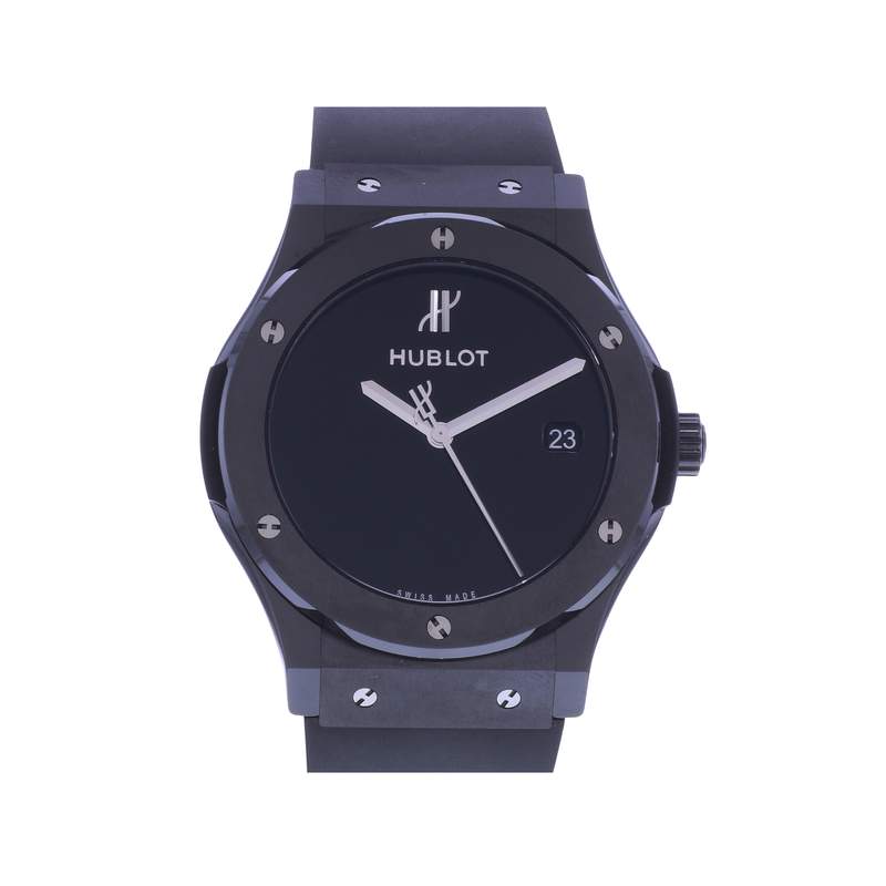 Montre d'occasion HUBLOT Classic Fusion 40ème Anniversaire homme automatique bracelet caoutchouc - vue 1