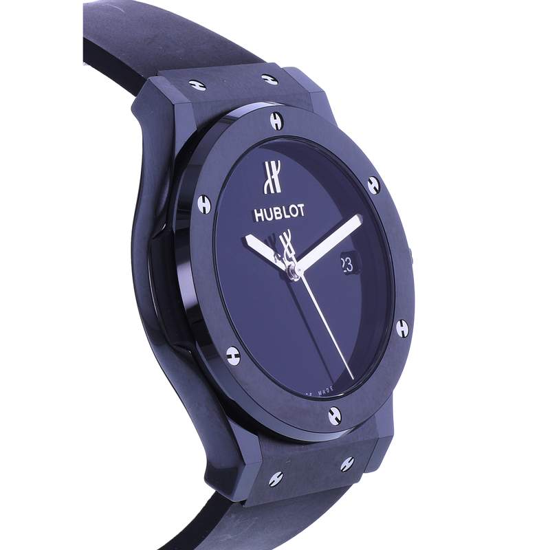 Montre d'occasion HUBLOT Classic Fusion 40ème Anniversaire homme automatique bracelet caoutchouc - vue 2
