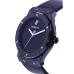 Montre d'occasion HUBLOT Classic Fusion 40ème Anniversaire homme automatique bracelet caoutchouc - vue D2