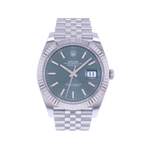 Montre d'occasion ROLEX DateJust 41 homme mouvement automatique certifié (cosc) bracelet acier - vue 1