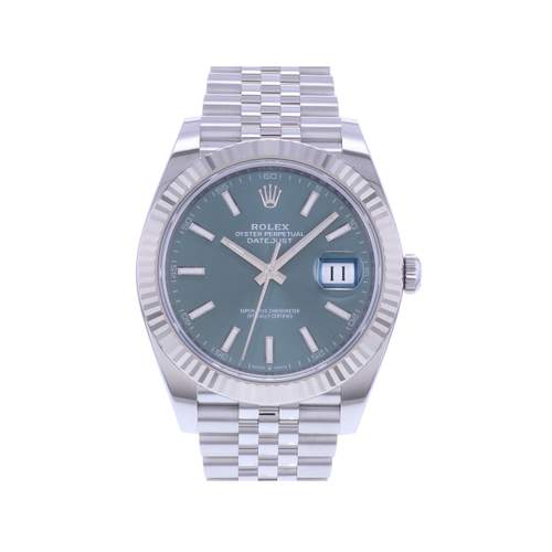 Montre d'occasion ROLEX DateJust 41 homme mouvement automatique certifié (cosc) bracelet acier