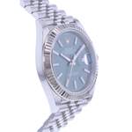 Montre d'occasion ROLEX DateJust 41 homme mouvement automatique certifié (cosc) bracelet acier - vue 2