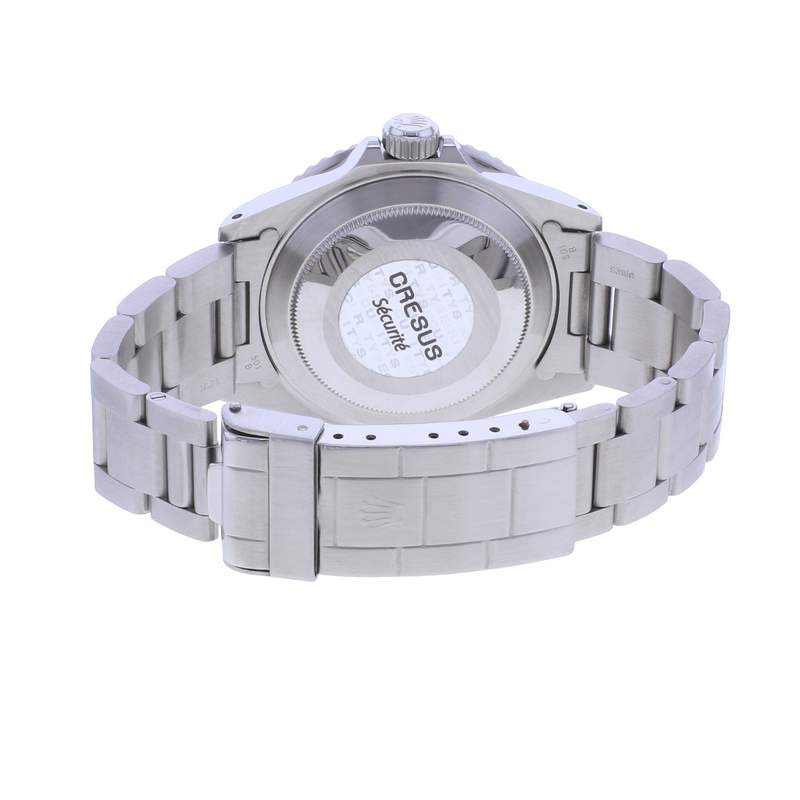 Montre d'occasion ROLEX Submariner Date homme mouvement automatique certifié (cosc) bracelet acier - vue 3