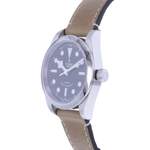 Montre d'occasion TUDOR Black Bay 36 homme automatique bracelet cuir d'origine - vue D2