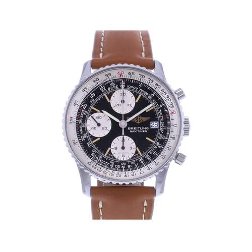 Montre d'occasion BREITLING Old Navitimer homme automatique bracelet cuir cresus