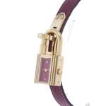 Montre d'occasion HERMES Kelly femme quartz bracelet cuir d'origine - vue D2