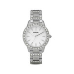 Montre Fossil femme acier pierres imitation - vue 1