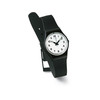 Montre Swatch mixte bracelet caoutchouc noir - vue V1