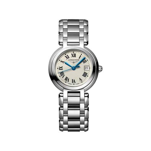 Montres Longine femme acier bracelet acier