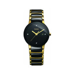 Montre Rado Centrix acier bracelet céramique noire - vue 1