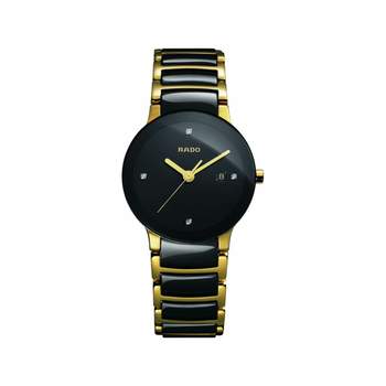 Montre Rado Centrix acier bracelet céramique noire
