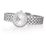 Montre TISSOT T-LADY LOVELY ROUND femme cadran gris bracelet acier inoxydable - vue 2