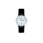 Montre Herbelin femme acier cuir noir - vue 1