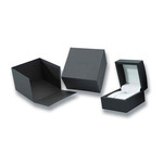 Montre Herbelin femme acier cuir noir - vue E1