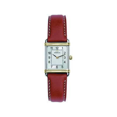 Montre Herbelin femme acier cuir marron