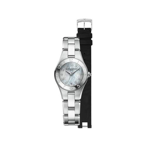Baume & Mercier Linéa dameshorloge van staal