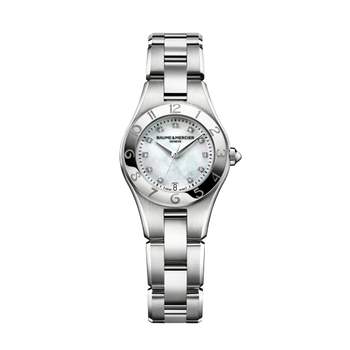 Baume & Mercier Linéa women's steel watch