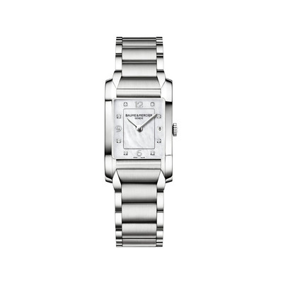 Montre Baume & Mercier Hampton femme acier - vue 1