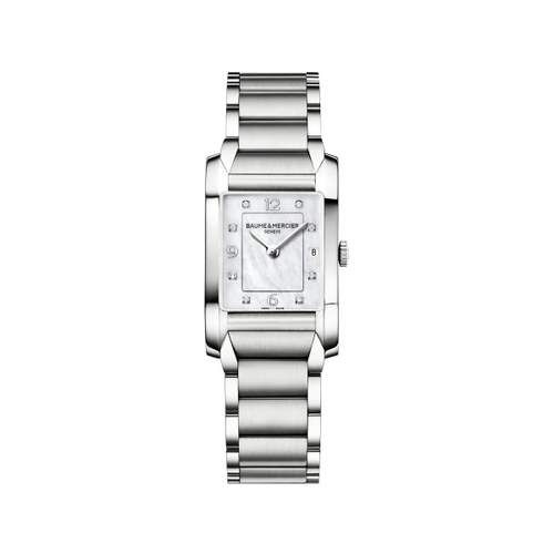 Montre Baume & Mercier Hampton femme acier