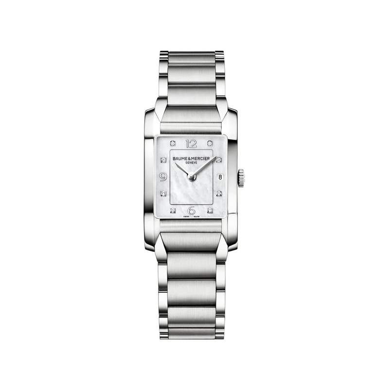 Montre Baume & Mercier Hampton femme acier - vue 1