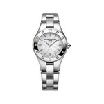 Montre Baume et Mercier dame Linea acier diamants - vue 1