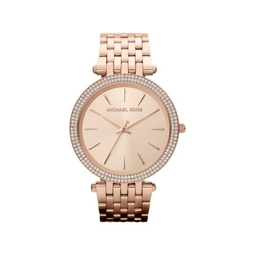 Montre Michael Kors femme acier doré rose