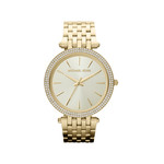Montre Michael Kors femme acier doré jaune - vue 1