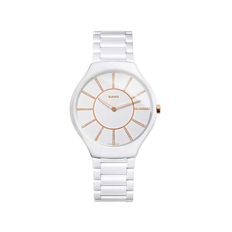 Montre Rado dame True thinline jubile blc index dt - vue 1