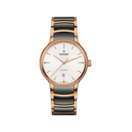 Montre Rado Centrix femme mouvement automatique acier bicolore doré rose - vue 1