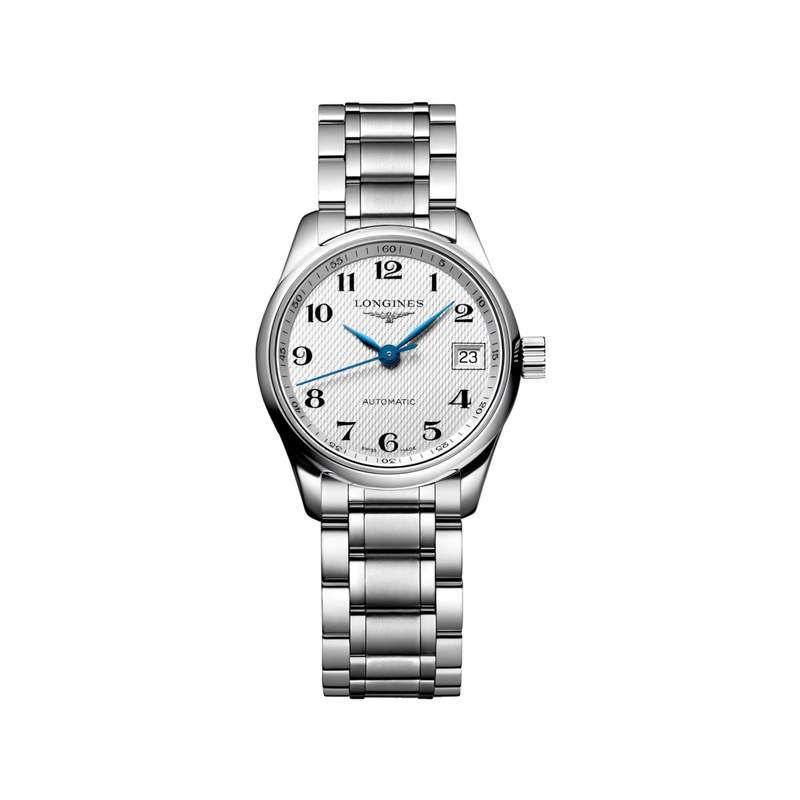Montre Longines femme acier bracelet acier - vue 1
