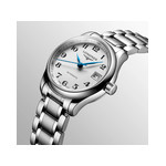 Montre Longines femme acier bracelet acier - vue 2