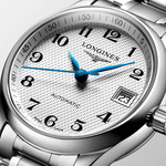 Montre Longines femme acier bracelet acier - vue D1