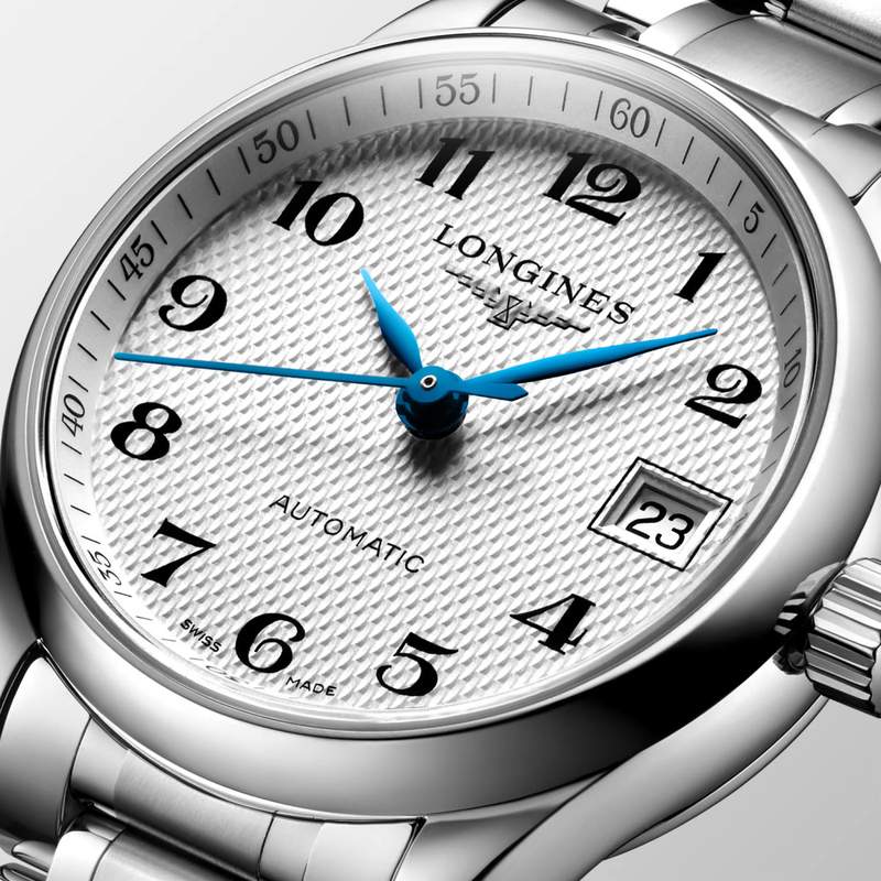 Montre Longines femme acier bracelet acier - vue D1
